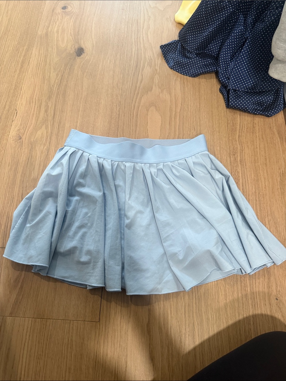 TNA Light Blue Circle Skater Skirt